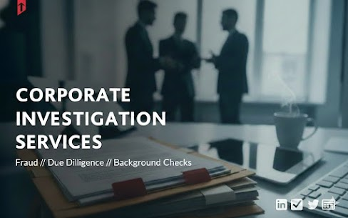 कॉर्पोरेट इन्वेस्टिगेशन